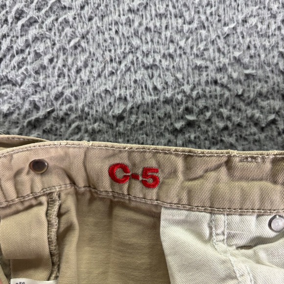 Vintage Ralph Lauren Polo Jeans Chino Pants Mens 40x30 Beige Carpenter C-5 - Picture 3 of 12